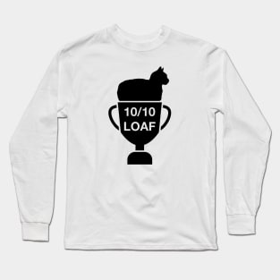 10/10 Loaf - black Long Sleeve T-Shirt
